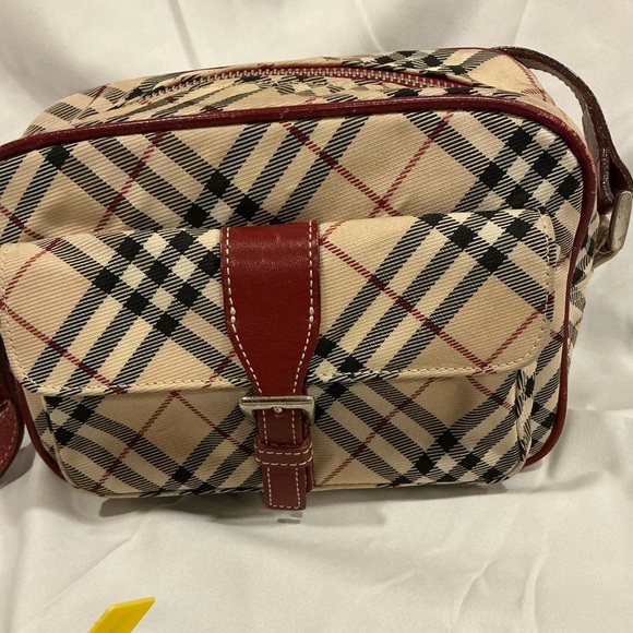 Authentic Burberry Blue Label 10"L x 4"W x 8"H Bag Crossbody - Picture 2 of 10